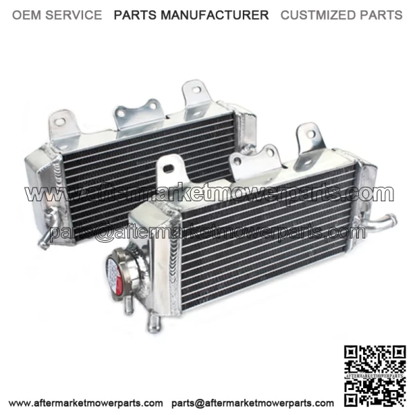 YAMAHA YZ250F WR250F BRACED ALUMINUM DIRT BIKE RADIATOR - Image 2