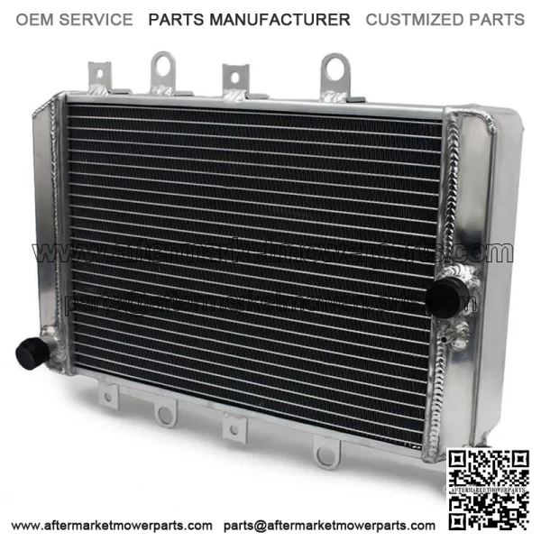 Aluminum ATV Radiator For Yamaha YFM550 YFM700 Grizzly 550/700 2009-2014 1HP-E2460-00-00