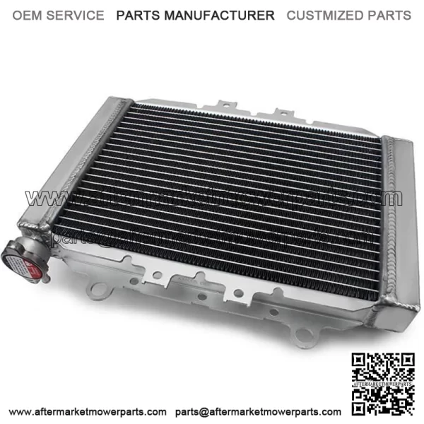Aluminum ATV Radiator For Yamaha YFM400 YFM450 Kodiak 400 / Kodiak 450 2003-2006 - Image 3