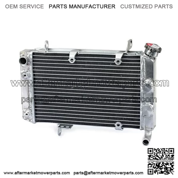 Aluminum ATV Radiator For Suzuki LT-Z400/LT-Z400Z QuadSport Z400 2003-2008 - Image 2