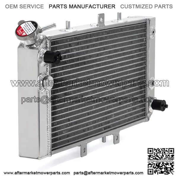 Aluminum ATV Radiator For Polaris Outlaw 500 2006-2007 OEM 2203783 1240222 - Image 2