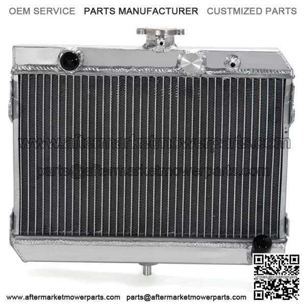 Aluminum Radiator For Suzuki Quadmaster 500 LT-A500F 2000-2001 / Quadrunner 500 LT-F500F 1998-2002 - Image 2