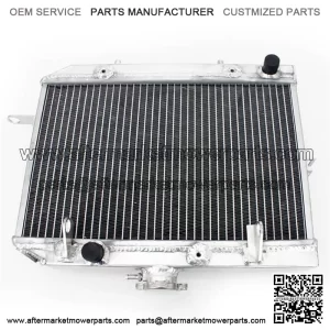 Aluminum ATV Radiator For Honda TRX650FGA Fourtrax Rincon Gpscape 2004-2018 19010-HN8-A61