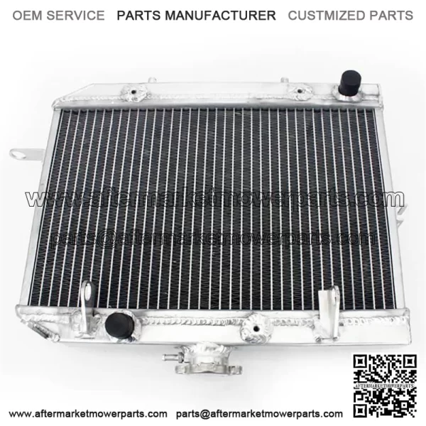Aluminum ATV Radiator For Honda TRX650FGA Fourtrax Rincon Gpscape 2004-2018 19010-HN8-A61