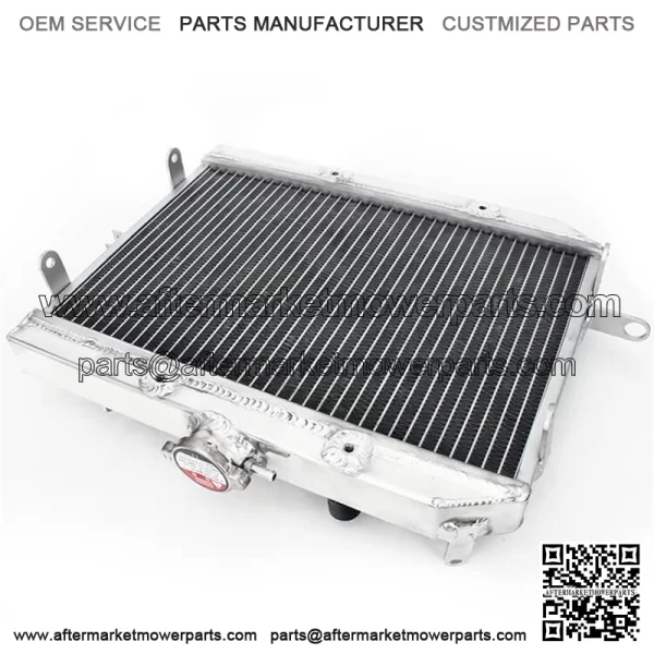 Aluminum ATV Radiator For Honda TRX650FGA Fourtrax Rincon Gpscape 2004-2018 19010-HN8-A61 - Image 2