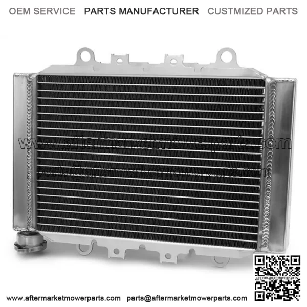 Aluminum ATV Radiator For Yamaha YFM400 Grizzly 400 2007-2008 - Image 3