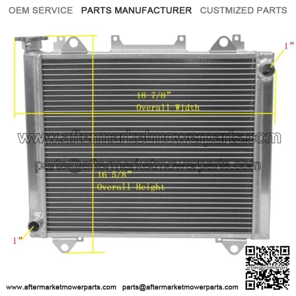 For 14-20 Kawasaki Teryx4 800 KRT800 /Teryx 800 KRF800 ATV All Aluminum Radiator For: More than one vehicle - Image 2