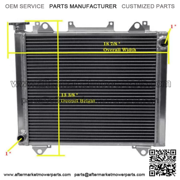 Aluminum Radiator For 2014-2021 Kawasaki Teryx 800 KRF800/Teryx4 800 KRT800 For: More than one vehicle - Image 2