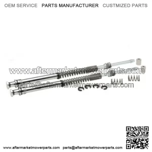 Progressive Mono Tube Monotube Fork Cartridge Lowering Kit Spring Harley Touring (For: Harley-Davidson)