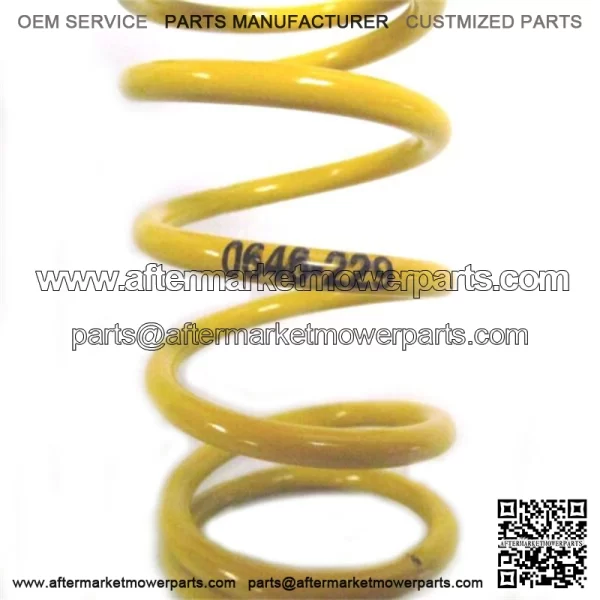 OEM Yellow/White Primary Clutch Spring  0646-229 - Image 3