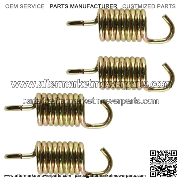 4x Exhaust Muffler Spring For Polaris Sportsman X2 500 700 800 EFI 2007 - 2010 For: Polaris Sportsman 800 - Image 5