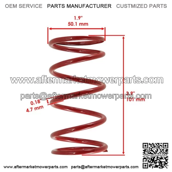 Secondary Driven Clutch Spring for Polaris Sportsman 850 XP 2011 2012 2013 For: Polaris Sportsman 570 - Image 2