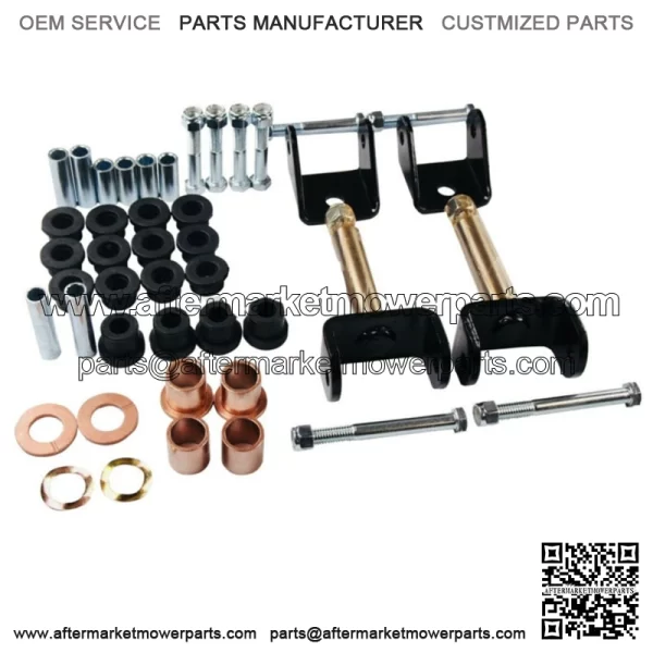 Golf Cart Front End Repair Kit For Club Car DS 93-Up, W/ King Pin & Bushing Kit