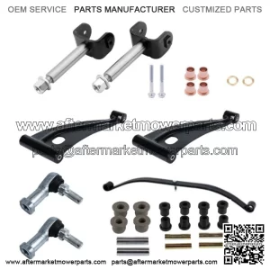 Golf Cart Front Repair Kit For Club Car Precedent, King Pin/ Control Am/Bushing