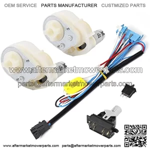 Overhaul Kit Wiring Harness MEIE0500 Gear Shifter Foot Switch Motor Gearbox for Peg Perego John-Deere Gator Children Ride On Car