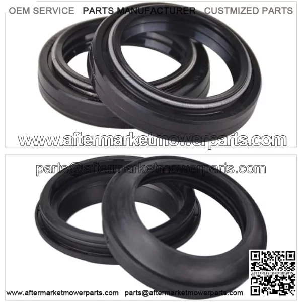 41x53x8 Oil Seal & Dust Cover For Yam-aha FZR600R FZR 600R YZF-750R SP 750R FZR 1000 FZR1000 XJ600 XJ900 1984-2015 2016 Color : 2pcs Oil seal - Image 2