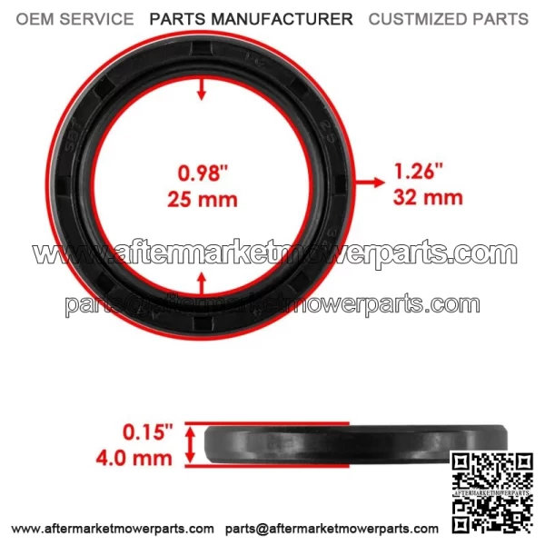 Front Differential Seals & O Ring Kit For Polaris Sportsman 800 Forest 2012-2013 For: Polaris Sportsman 800 - Image 3