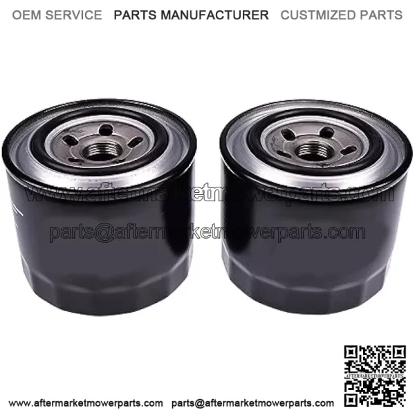 2PCS Fuel Filter MIU800645 Compatible with John Deere 35 50 D 110 790 997 1570 1575 1580 1585 1600 2520 2720 3005 3032 3038 E 3120 3320 3520 3720 4005 4049M 4105 - Image 3
