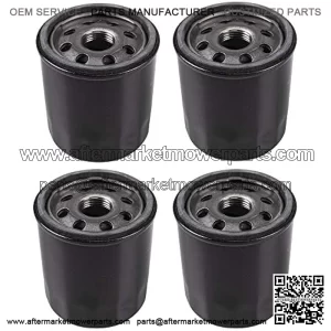 4pk Oil Filter Replaces John Deere AM107423 Kawasaki 49065-2078 Club Car 1016467 Robin 261-65902-A0 Onan 122-0737-03 Cub Cadet 490-201-0001