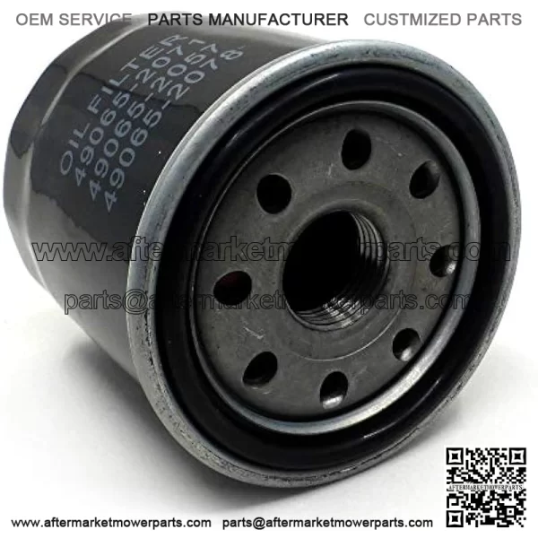 Oil Filter Compatible with Kawasaki Engines and John Deere Lawn Mowers/Fits FH381-721V, FH601-770D, FJ180V, 112L, LX172, LX176 / Replaces 300314, 063-2090-00, 900464, 531307388, AM101001, 49065-2057