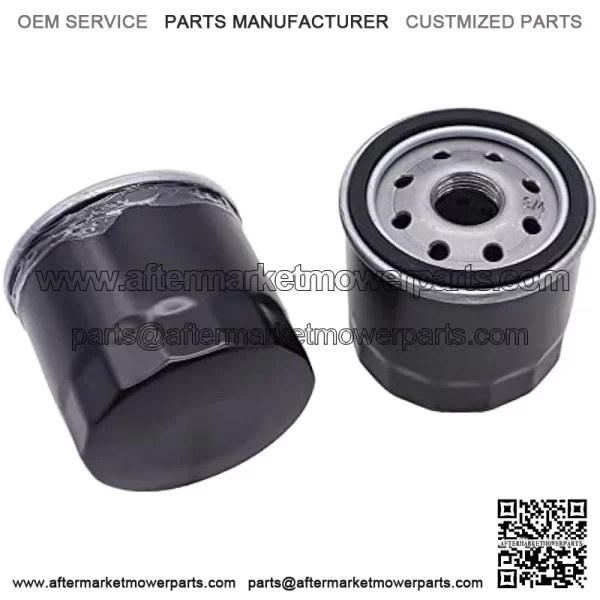 Oil Filter AM107423 AM101054 for John Deere 170 180 185 240 265 GX255 GX325, Kawasaki 16097-1069 49065-2060 49065-2068 2 PCS
