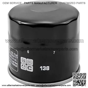 138 Oil Filter for Suzuki Eiger 400 LTA400 Kingquad 400 450 500 750 GSXR 1100 1000 750 600 Boulevard C50 C90 M109R M50 V-Strom 1000 650 DL650 Bandit 1200 1250 Burgman 650 Intruder 800