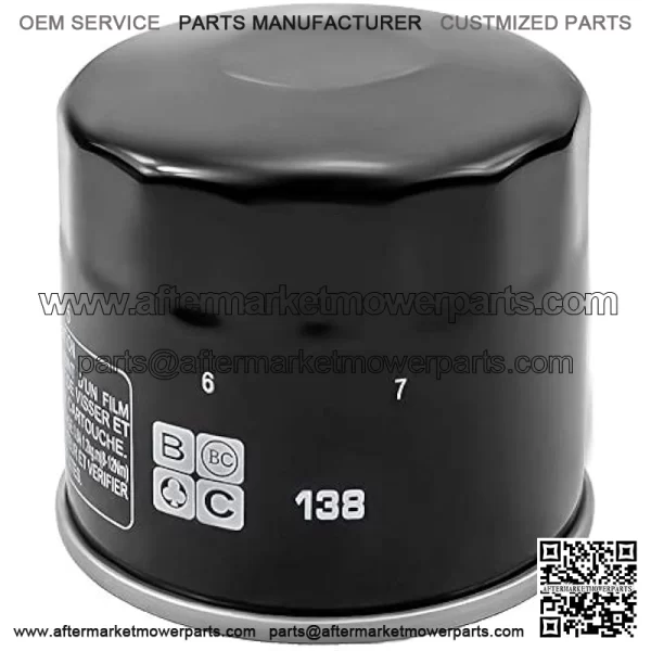 138 Oil Filter for Suzuki Eiger 400 LTA400 Kingquad 400 450 500 750 GSXR 1100 1000 750 600 Boulevard C50 C90 M109R M50 V-Strom 1000 650 DL650 Bandit 1200 1250 Burgman 650 Intruder 800