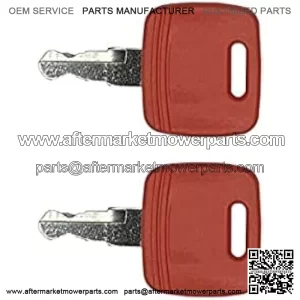 2X RE43492 Ignition Key for John Deere 3120 3203 3320 3520 3720 4105 4120 4210