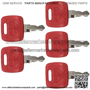 5 PCS RE183935 RE71557 Ignition Key for John Deere Tractor