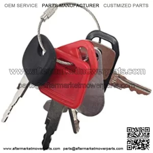 6 Keys Ignition Key Set Construction Equipment Key Set for John Deere Models