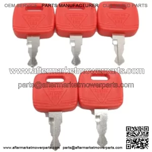 5 PCS RE183935 RE71557 Keys for John Deere Tractor 110tlb 2032R 2038R 5320 3120 3320 3720 4044 4210 4320 4310 4510