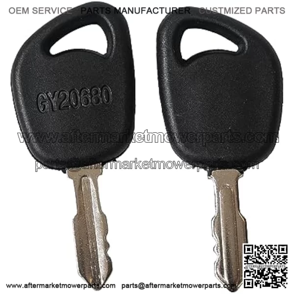 4pcs Ignition Keys for John Deere Mower and Lawn Tractors 100, D100, E100, G100, L100, LA100, LT, SST, X300, X500 and X700 Series - Image 2