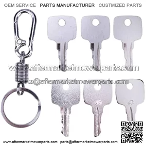 6X Ignition Keys AR51481 for John Deere Tractors Combine Backhoe Loaders Garden Tractor Wheel Loader Heavy Equipment