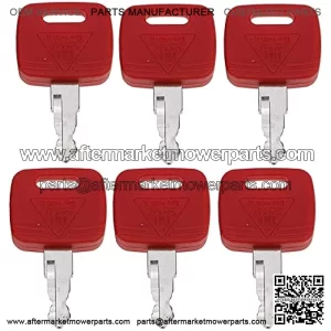 6X Heavy Equipment Ignition Key RE183935 RE71557 Compatible with John Deere Tractor