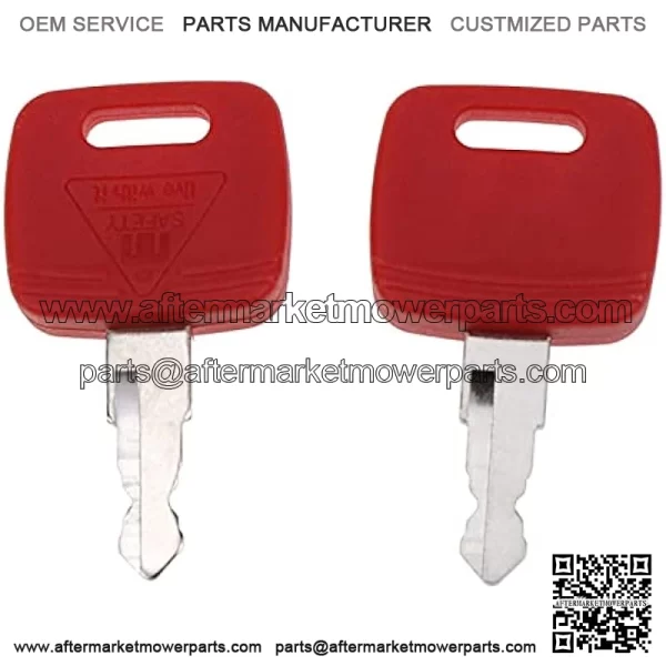 6X Heavy Equipment Ignition Key RE183935 RE71557 Compatible with John Deere Tractor - Image 3