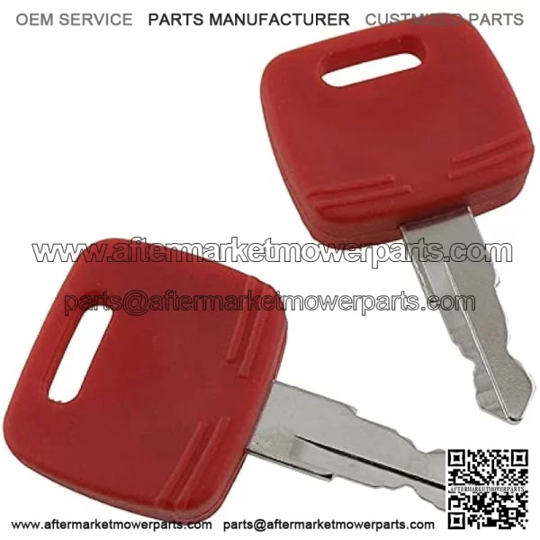 6X Heavy Equipment Ignition Key RE183935 RE71557 Compatible with John Deere Tractor - Image 4