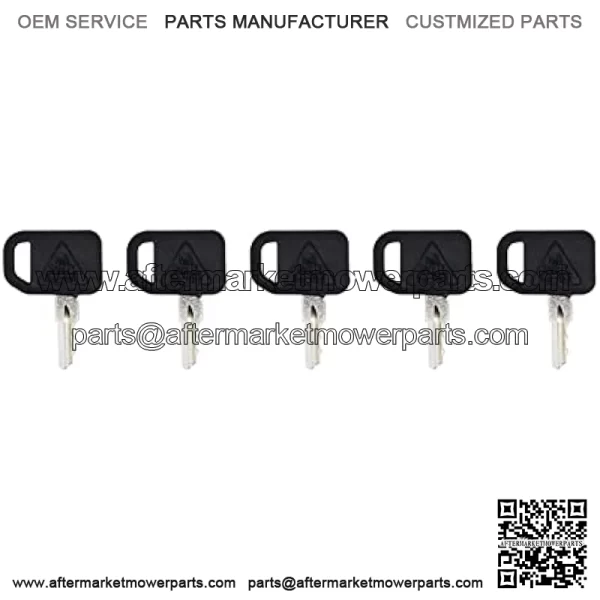 AM131841 5PCS Ignition Keys 131841 AM101600 Compatible with John Deere 300 400 X400 X500 X700 GT GX LX Series 130 160 165 Gator CS CX 4X2 4X4 6X4 Series AM102439 TCA24616 M76975 M73153 - Image 3