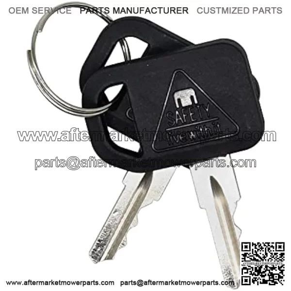 AM131841 5PCS Ignition Keys 131841 AM101600 Compatible with John Deere 300 400 X400 X500 X700 GT GX LX Series 130 160 165 Gator CS CX 4X2 4X4 6X4 Series AM102439 TCA24616 M76975 M73153 - Image 4