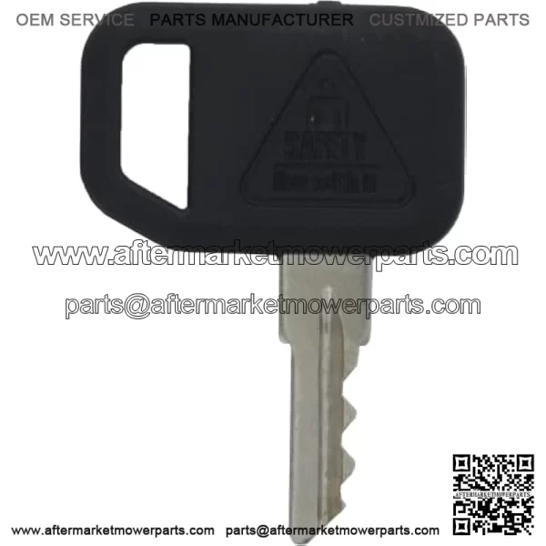 Replacement Key for Riding Lawn Mowers & Tractors - Universal Key Compatible with John Deere Key Model AM131841 - Compatible with JD Gator - Part#: B1JD125K - Mower, Tractor, & Lawnmower Ignition Keys - Image 2