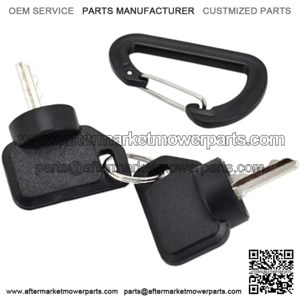 2 Pack AUC12681 Upgrade Umbrella Ignition Switch Key Compatible with John Deere TCA22740 TCA15075 AM131841 AM125504 AM132500 AM102439 AUC12631 AM122913 AM128878 AUC18708 AM124137 AM101600 TCA24616 - Image 3