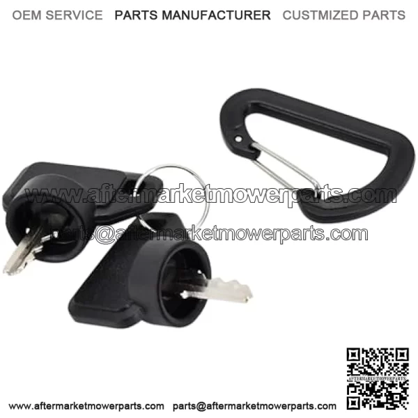 2 Pack AUC12681 Upgrade Umbrella Ignition Switch Key Compatible with John Deere TCA22740 TCA15075 AM131841 AM125504 AM132500 AM102439 AUC12631 AM122913 AM128878 AUC18708 AM124137 AM101600 TCA24616 - Image 4