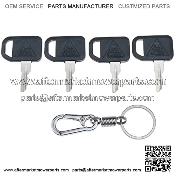 4X Ignition Keys AM131841 TCA24616 131841 for John Deere 300 400 GT GX LX Series 130 160 165 Gator 2020A 2030A 850D 855D 4X2 6X4 622 600 1800 2020