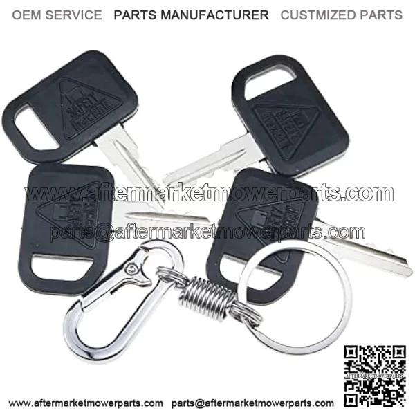 4X Ignition Keys AM131841 TCA24616 131841 for John Deere 300 400 GT GX LX Series 130 160 165 Gator 2020A 2030A 850D 855D 4X2 6X4 622 600 1800 2020 - Image 3