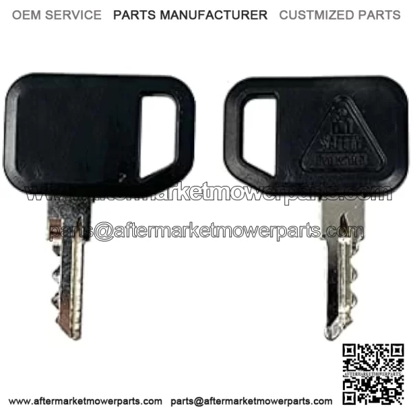 AM131841 Ignition Key for John Deere 300 400 GT GX LX 130 160 165 Gator 4X2 6X4 622 600 1800 2020 2030A 850D 855D (5), Black - Image 5