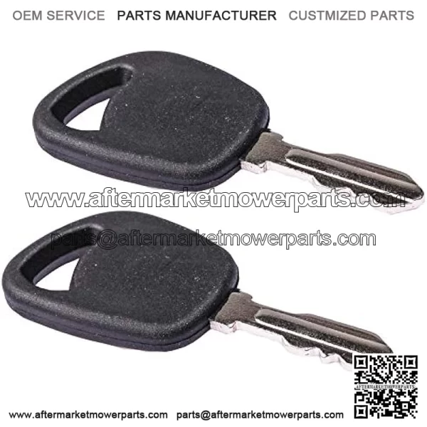 2 Ignition Keys GY20680 LVA17264 Compatible with John Deere 100 LA LT SST X Series 1026R L100 L110 L108 L111 L118 L120 L130 LA125 LA130 LA135 LT150 LT155 D110 1023E 1025R 1026R 2025R 2026R