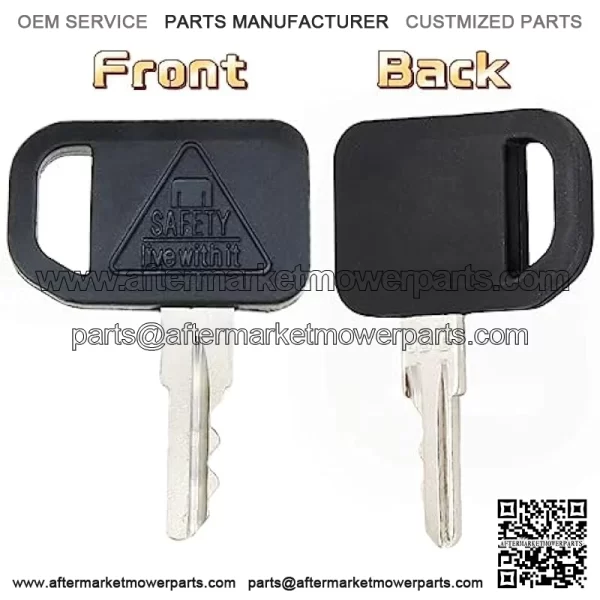 AM131841 6PCS Ignition Keys Compatible with JD 300 400 X400 GT GX LX Mower Tractors Series 130 160 165 Gator 4X2 6X4 Gator Key - Image 4