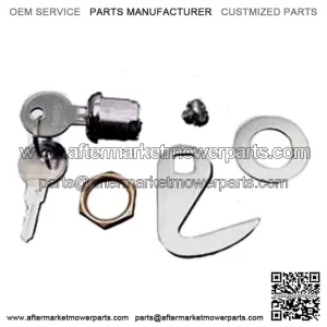 Chrome Saddlebag Bag Hook Lock Latch Kit Keys Harley Panhead Shovelhead 70-80 FL (For: Harley-Davidson)
