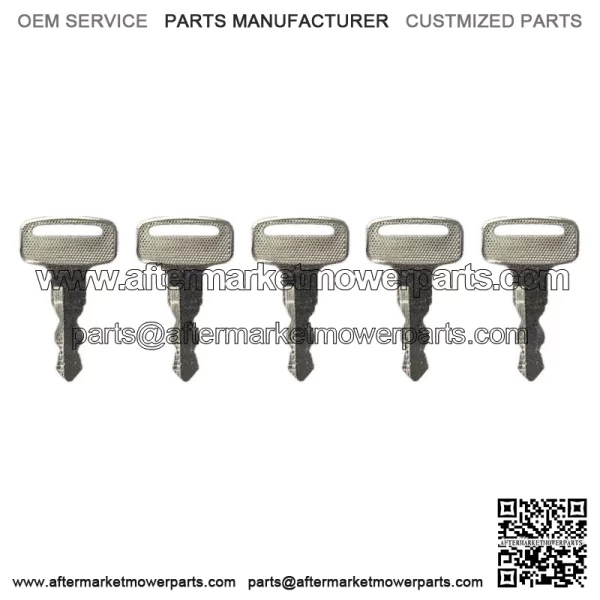 5 YAMAHA GOLF CART KEYS G14, G16, G19, G22, G29 J17-82511-20 GAS & ELECTRIC