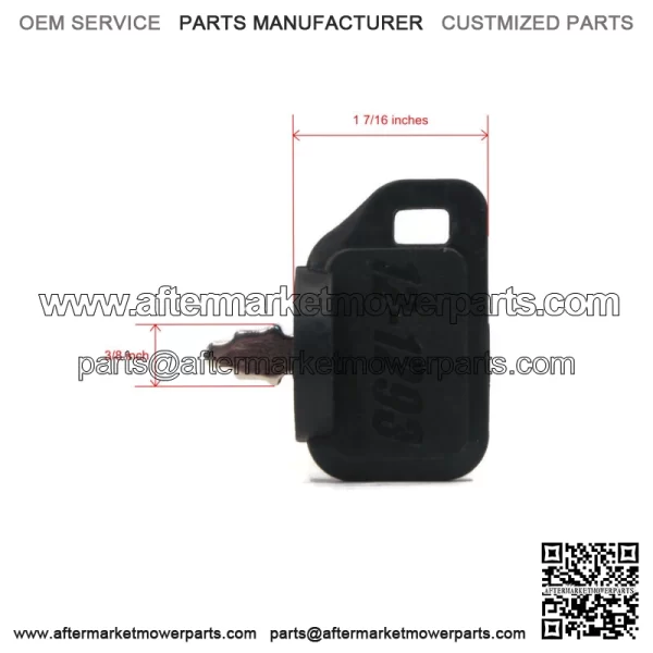 Pack of 2 Ignition Key for  TimeCutter HD SS 4200, 74705 & SW 5000, 74680 - Image 2