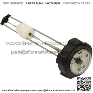 Fuel Cap 125-120 Compatible with/Replacement For Dixie Chopper 300 series tractors, Honda 300 series tractors, John Deere 300 series tractors (check length) AM143248, AM39206